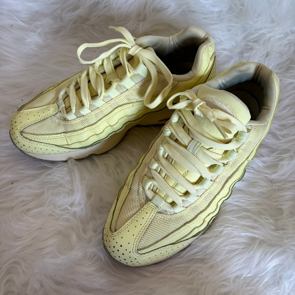 Nike Air Max 95 SE GS 'Citron' Boys 7Y Women 8.5 - Picture 11 of 13